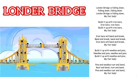 London Bridge is falling down rhymes kids#rhymes#rhymes nursery#nursery ...