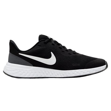 Nike Revolution 5 Kids Running Shoes Black/White US 5 | Rebel Sport