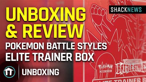 Unboxing & review: Pokemon Battle Styles Elite Trainer Box | Shacknews