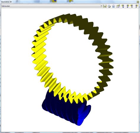 Mechanical Engineering: Crossed Helical Gears - Animation