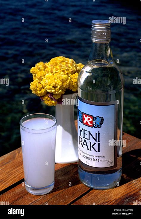 Turkey National Drink the Raki Stock Photo - Alamy