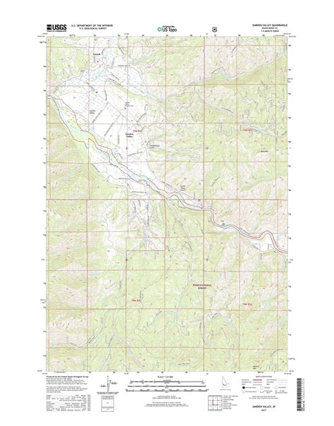 Garden Valley Idaho Map | Draw A Topographic Map