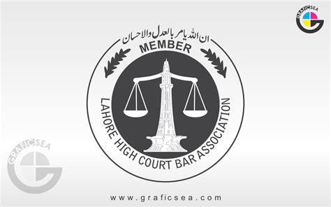 Lahore High Court Bar Association CDR Logo Free Download | Graficsea