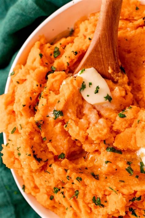 Savory Mashed Sweet Potatoes Recipe - Sugar and Soul