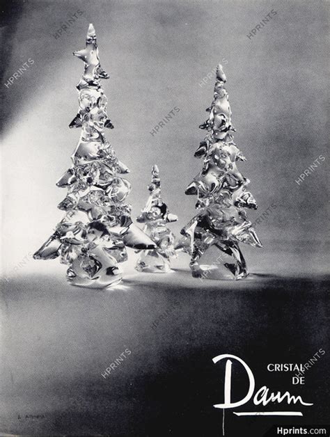 Daum (Crystal) 1959 — Decorative arts — Advertisement