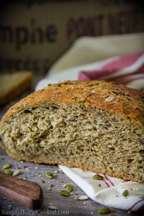 Multigrain Harvest Bread Recipe - Simply Home Cooked