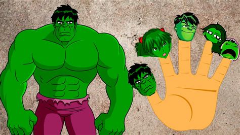 The Hulk Finger Family Songs | İzlesene.com