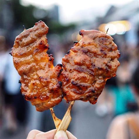 Ultimate Thai Street Snack Recipe: Grilled BBQ Pork Skewers (Moo Ping) - Bangkok Foodie