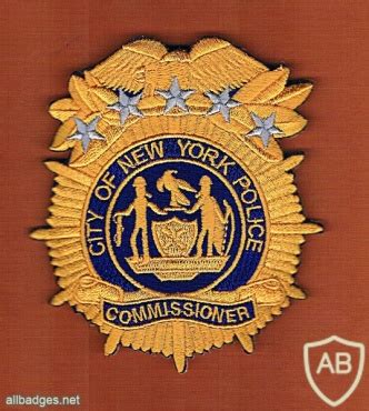 badge information page - Viewing Badge New York City commissioner badge