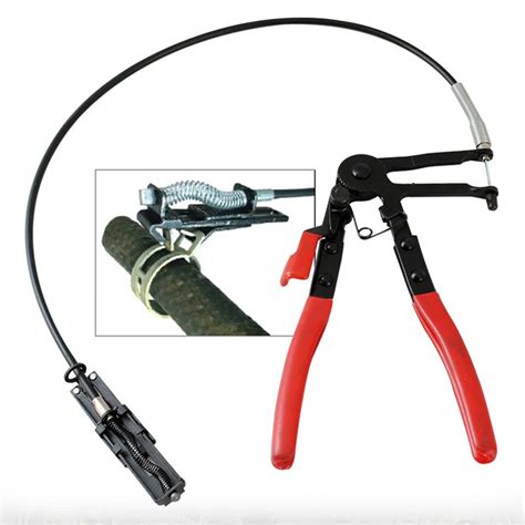 Hose Clamp Pliers Hose Cable Type Flexible Wire Long Reach Hose Clamp Tool for Car Repairs Hose ...