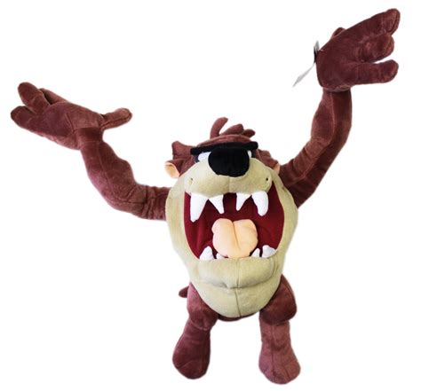 Looney Tunes Taz the Tasmanian Devil Medium Size Plush (14in) - Walmart.com - Walmart.com