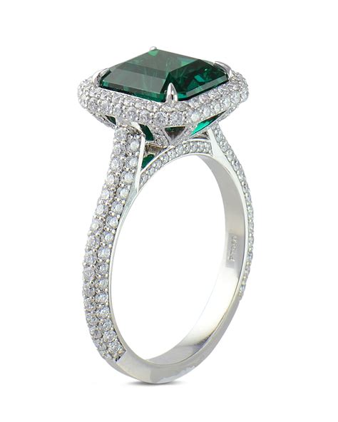 Exceptional Colombian Emerald ring - Turgeon Raine