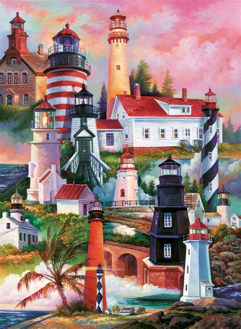 Lighthouses Jigsaw Puzzle | PuzzleWarehouse.com