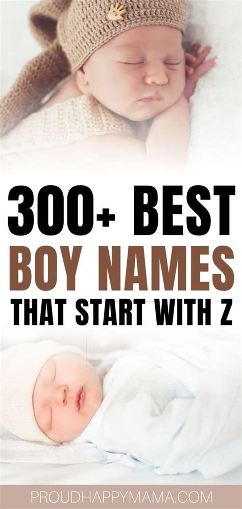 300+ Boy Names That Start With Z (Unique & Rare)