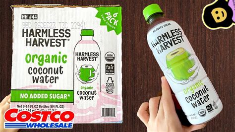 Harmless Harvest Organic Coconut Water - Costco Product Review - YouTube