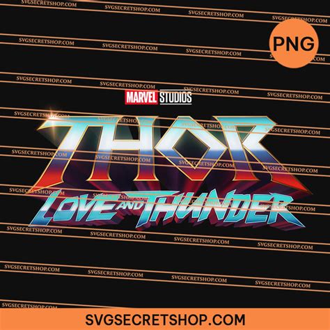 Thor Love And Thunder Logo PNG, Thor Love And Thunder PNG, Thor PNG ...