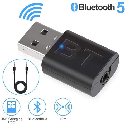 USB Bluetooth Adapter 5.0 Bluetooth Dongle Bluetooth Transmitter ...