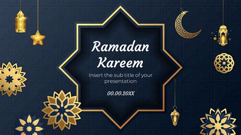 Ramadan Kareem Free Google Slides PowerPoint Template