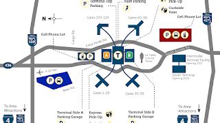 John Wayne Airport Parking Map - Trip to Park