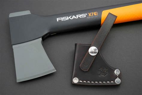 Fiskars X7 Hatchet - Review Outdoor Gear Custom Leather Sheath