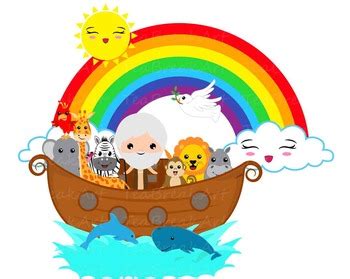 Noah's Ark ClipArt- Digital Clip Art 116 by TeaBreakArt | TpT