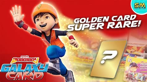 GOLD BOBOIBOY GALAXY CARD SUPER RARE - YouTube