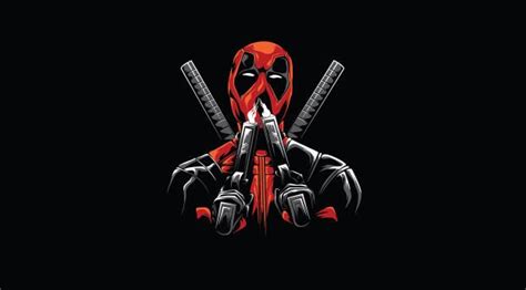 Deadpool Minimal Wallpaper, HD Superheroes 4K Wallpapers, Images and Background - Wallpapers Den ...