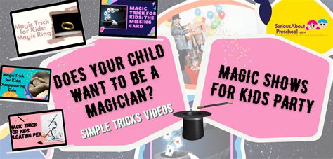 Magic Tricks For Kids and Kids Magic Shows | Serious About School