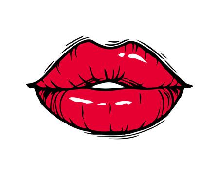 93,907 BEST Cartoon Lips IMAGES, STOCK PHOTOS & VECTORS | Adobe Stock