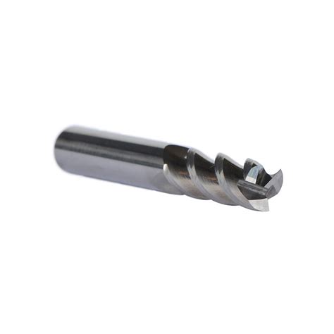 8mm Carbide End Mill Bits For Aluminum Length 150mm Flat Top CNC ...