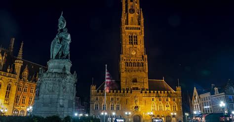 Bruges by night