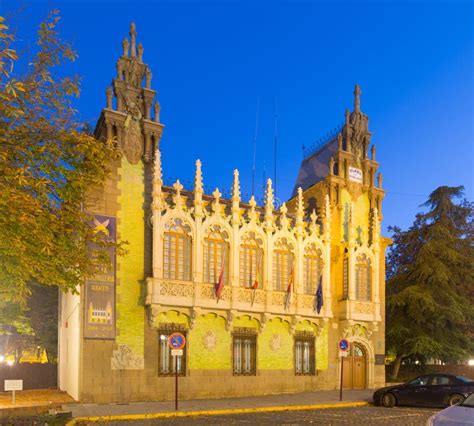 Evening View of Knife Museum in Albacete Stock Photo - Image of museum, hortelano: 62322956