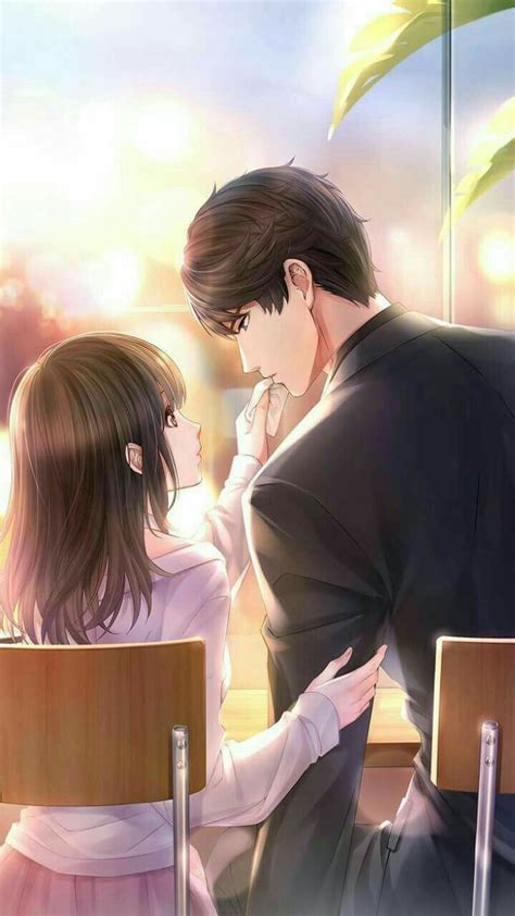 😻😻💜 ️ | Romantic anime couples, Cute anime couples, Anime romance