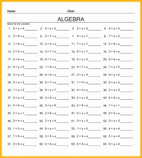 Freshman Math Worksheets - Jerry Tompkin's English Worksheets