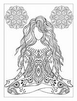 Printable Mindfulness Coloring Pages sketch template