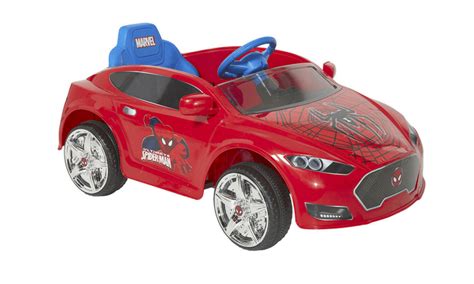 Spider-Man Electric Battery-Powered Ride-On Car $79 + Free Shipping!