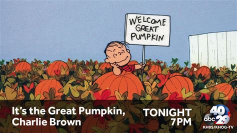 Tonight on 40/29: Peanuts Halloween special ‘It’s the Great Pumpkin, Charlie Brown’