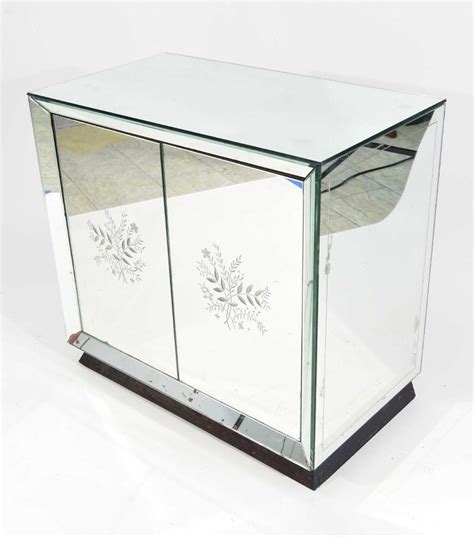 MIRRORED BAR CABINET | Mirrored bar cabinet, Bar mirror, Bar cabinet