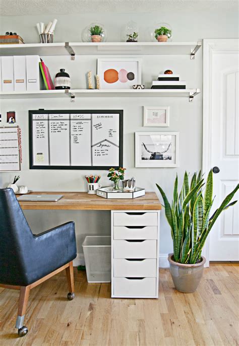 9 Steps to a More Organized Office | Home office decor, Home office design, Home office organization