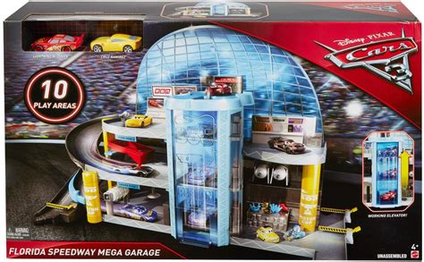 Disney Pixar Cars 3 Florida Speedway Mega Garage [Amazon Exclusive]: Buy Online in INDIA at ...