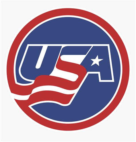 Usa Ice Hockey Logo, HD Png Download - kindpng