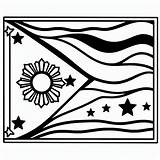 Philippine flag coloring Page  Coloring Pages sketch template