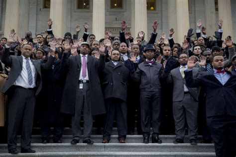 Congressional staffers walk out to protest deaths of Garner, Brown - Los Angeles Times