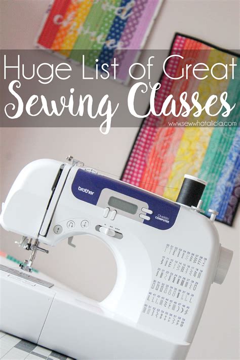 Tons of Sewing Classes for All Levels - Sew What, Alicia?