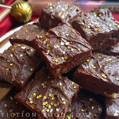 Mrs. Weasley's Magical Fudge | Harry Potter | Fudge, Homemade fudge ...