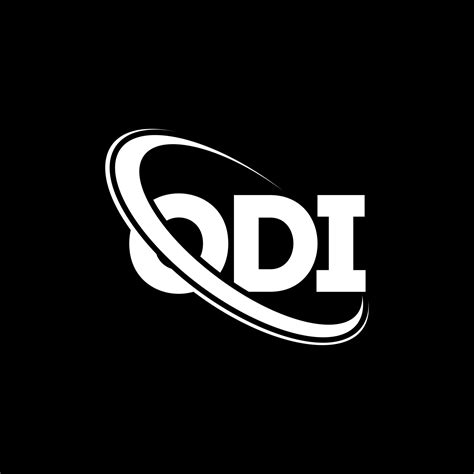 logotipo de odí. letra odí. diseño del logotipo de la letra odi ...