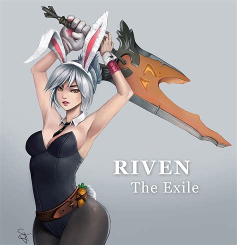 Battle Bunny Riven | Wallpapers & Fan Arts | League Of Legends | LoL Stats