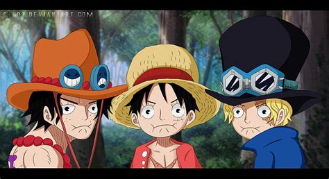 HD wallpaper: Anime, One Piece, Monkey D. Luffy, Portgas D. Ace, Sabo (One Piece) | Wallpaper Flare