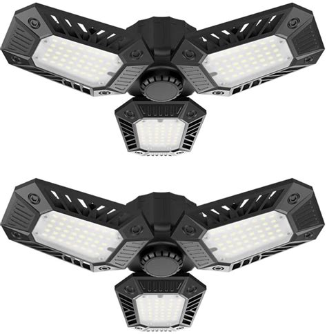 60W 5000K LED Garage Light Bulb 2-Pack - Everything Deals