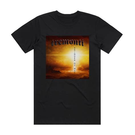 Tremonti Bringer Of War Album Cover T-Shirt Black – ALBUM COVER T-SHIRTS